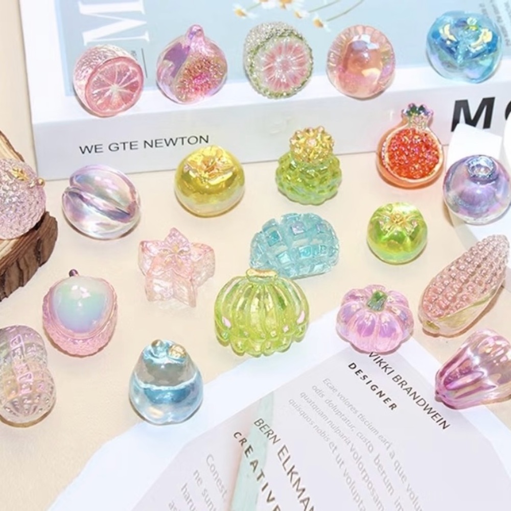 Cute ornaments - vegi and fruits